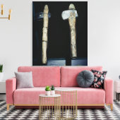 Toile Axes de pierre, préhistoriques (Insitu(Salon))