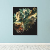 Toile Azog, Narzug et Bolg Graphic (Insitu (Plancher de Bois))