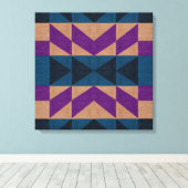 Toile Aztec Abstrait (Insitu (Plancher de Bois))