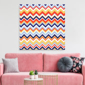 Toile Aztec Chevron #11 à VictoriaShaylee (Insitu(Salon))