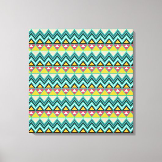 Toile Aztec Chevron #6 à Victoria Shaylee (Recto)