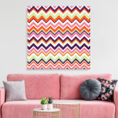 Toile Aztec Chevron #7 à Victoria Shaylee (Insitu(Salon))