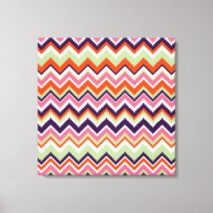 Toile Aztec Chevron #7 à Victoria Shaylee