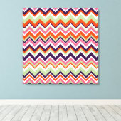 Toile Aztec Chevron #7 à Victoria Shaylee (Insitu (Plancher de Bois))