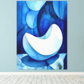 Toile Azure Curved Serenity (Insitu (Plancher de Bois))