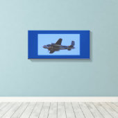 Toile B-25 Super Rabbitt (Insitu (Plancher de Bois))