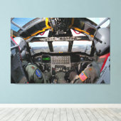 Toile B-52H COCKPIT STRATOFORTRESS 32x48 (Insitu (Plancher de Bois))