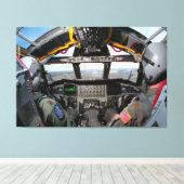 Toile B-52H STRATOFORTRESS COCKPIT 40x60 (Insitu (Plancher de Bois))