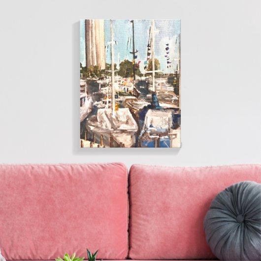 Toile B Dock, Mettre dans Bay (Insitu(Salon))