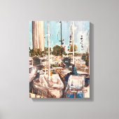 Toile B Dock, Mettre dans Bay (Recto)