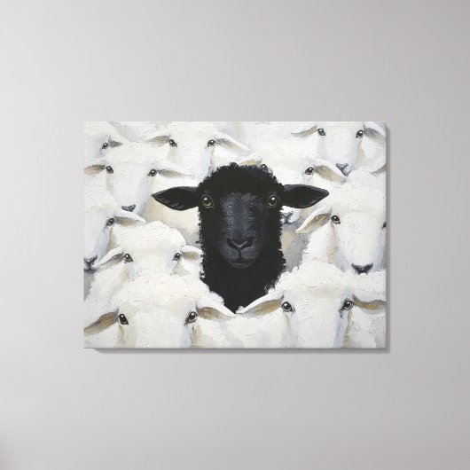 Toile Baa-tle de l'individualité (Recto)