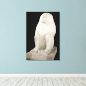 Toile Baboon, Empire du Milieu, possiblement 7ème dynast (Insitu (Plancher de Bois))
