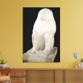 Toile Baboon, Empire du Milieu, possiblement 7ème dynast (Insitu(Salon))
