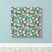 Toile Baby Axolotl (Insitu (Plancher de Bois))