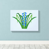 Toile Baby Boy Bluebell Flowers Spring (Insitu (Plancher de Bois))