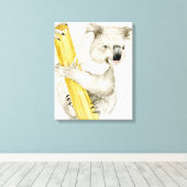 Toile Baby Koala | Cute & Furry (Insitu (Plancher de Bois))