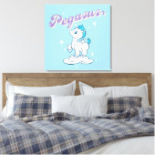 Toile Baby Pegasus Canvas Print (Insitu(Chambre))