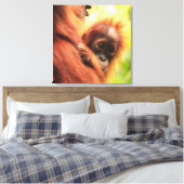 Toile Baby Sumatran Orangutan (Insitu(Chambre))