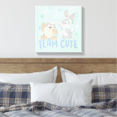 Toile Baby TAZ™ & BUGS BUNNY™ Team Cute (Insitu(Chambre))