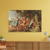 Toile Bacchanal devant un Herme, c.1634 (Insitu(Salon))