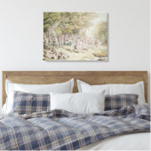 Toile Bacchanalia (pen, ink & w/c) (Insitu(Chambre))