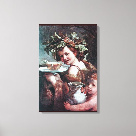 TOILE BACCHUS, RAISINS ET VIN BLANC (Recto)