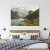 Toile Badersee mit Wetterstein (Insitu(Chambre))