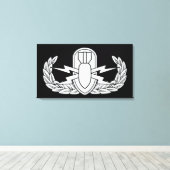 Toile badge EOD (Insitu (Plancher de Bois))