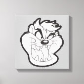 Toile Badge TAZ™ Evil Grin (Recto)
