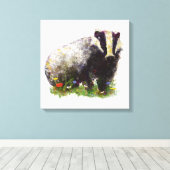 Toile Badger (Insitu (Plancher de Bois))