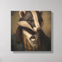 Badger en costume | Art animal | Animal en costume