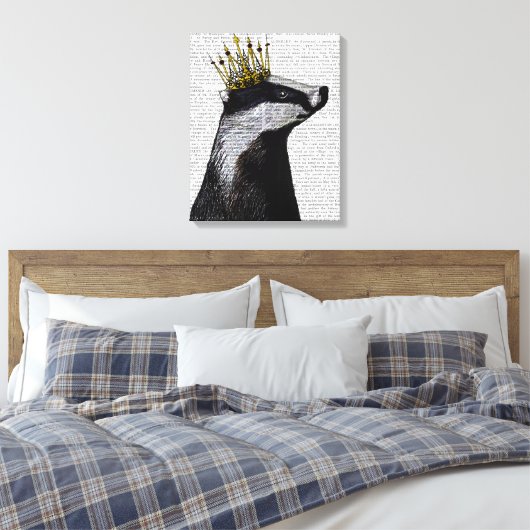 Toile Badger King (Insitu(Chambre))