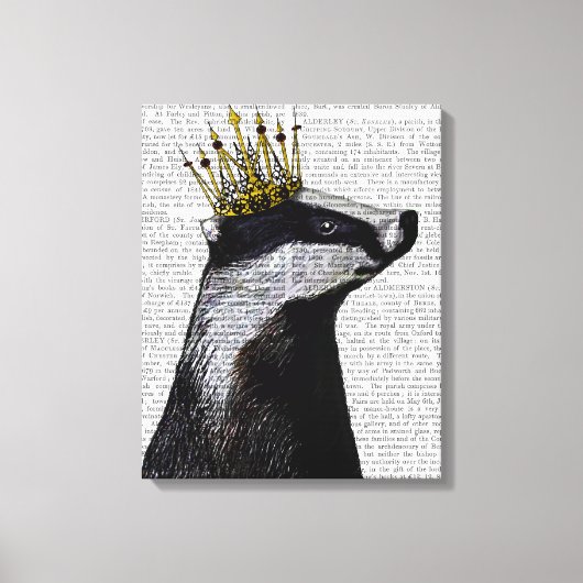 Toile Badger King (Recto)