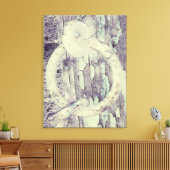 Toile bague et crochet antiquaire serrure à charbon (Insitu(Salon))