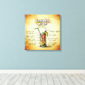 Toile Bahama Mama Cocktail Recipe (Insitu (Plancher de Bois))