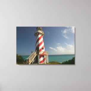 Toile BAHAMAS, île de Grand Bahama, côté est : ville