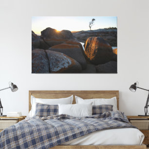 Toile Baie Binalong, Baie des incendies, Tasmanie, lever