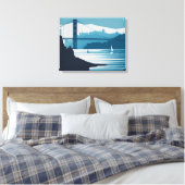 TOILE BAIE DE FRISCO #1 (Insitu(Chambre))