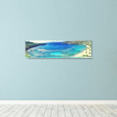 Toile Baie de hanauma de PixDezines (Insitu (Plancher de Bois))