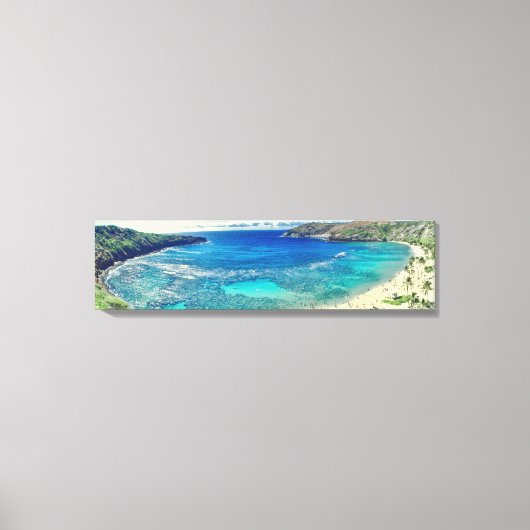 Toile Baie de hanauma de PixDezines (Recto)