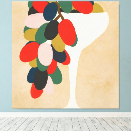 Toile Baie de raisins (Insitu (Plancher de Bois))