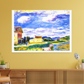 Toile Baie St. Paul, Québec par William James Glacken (Insitu(Salon))