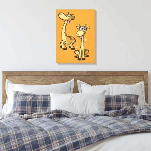 TOILE BAIES GIRAFFE (Insitu(Chambre))