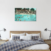 Toile Baignade à Alameda BeachAlameda, CA (Insitu(Chambre))