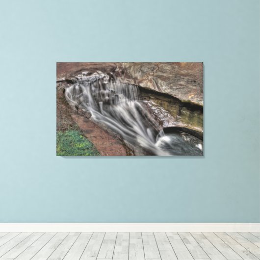 Toile Baignoire Devil, Hocking Hills, Ohio (Insitu (Plancher de Bois))