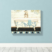 Toile Baignoire vintage (Insitu (Plancher de Bois))