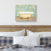 Toile Baignoire vintage Brown (Insitu(Chambre))