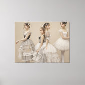 Toile Bailarinas con trajes románticos (Recto)