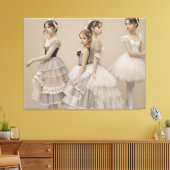 Toile Bailarinas con trajes románticos (Insitu(Salon))