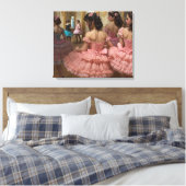 Toile Bailarinas en una gran sala de estilo rocóco (Insitu(Chambre))